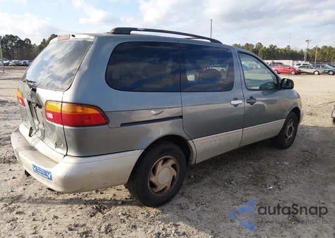 1999 Toyota Sienna Xle z USA, uszkodzony, nr VIN 4T3ZF13C2XU115643
